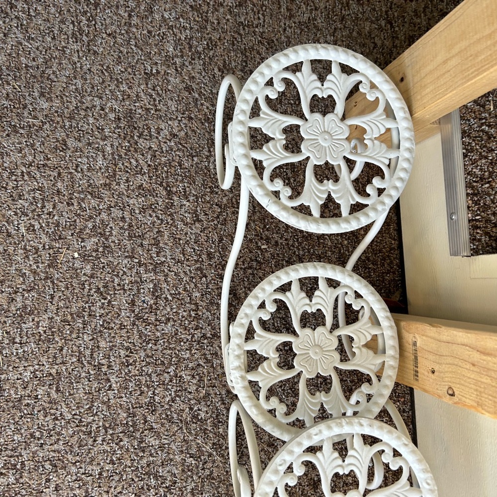 Elegant Cream.   Plant Stands 2 of them holds 4pots